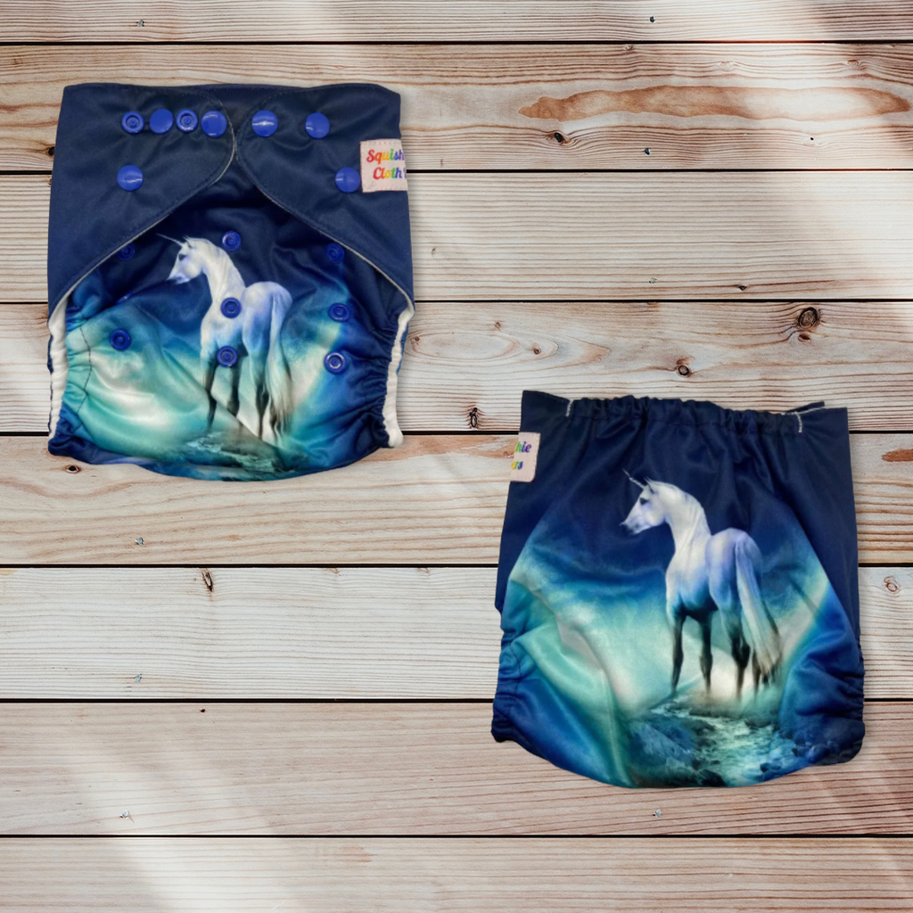 ST Unicorn Moon Pocket Diaper